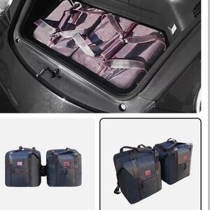 Porsche 911, 2005-2011 2pc Ballistic Nylon & Leather Luggage Set NWT